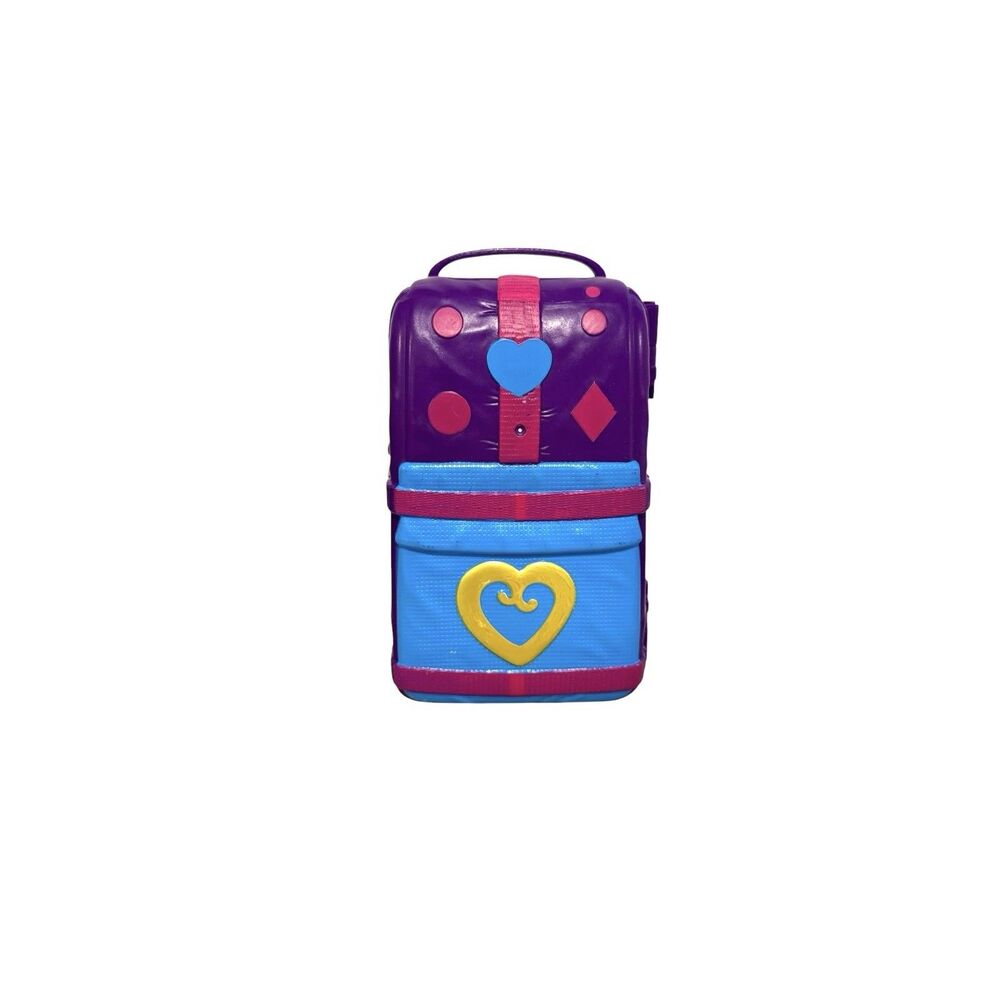 Vintage Polly Pocket Hidden in Plain Sight Beach Vibes Backpack Playset (case on